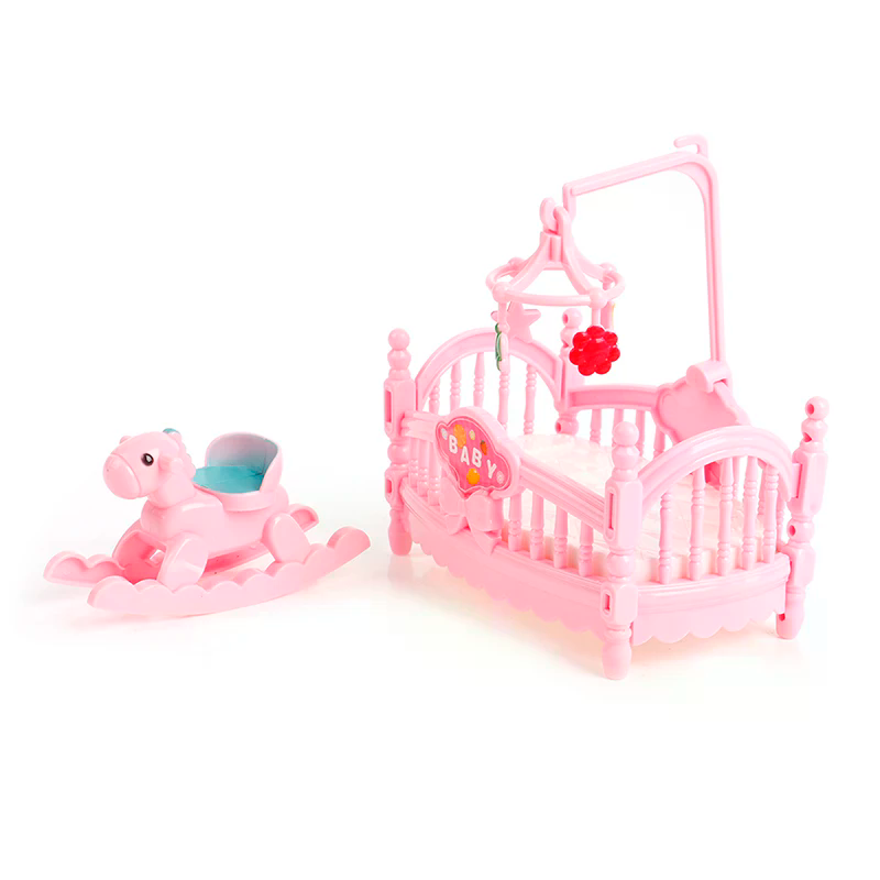 Miniatuur wieg houten paardens - Kids Outdoor Chair And Table recensie en prijs