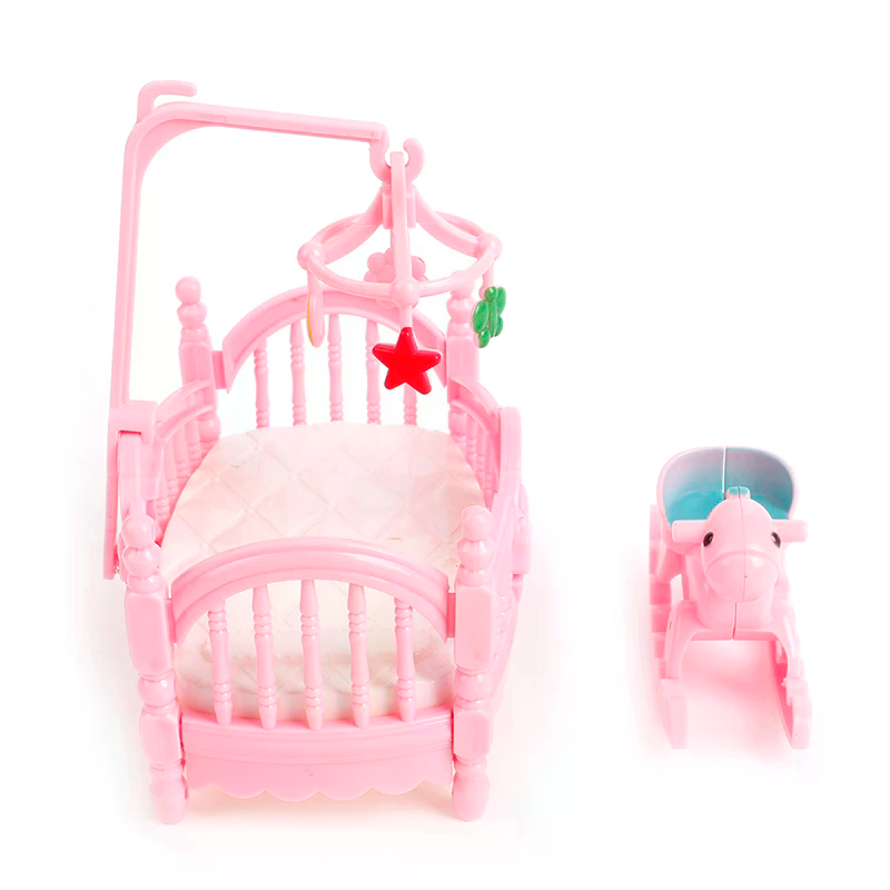 Miniatuur wieg houten paardens - Kids Outdoor Chair And Table recensie en prijs
