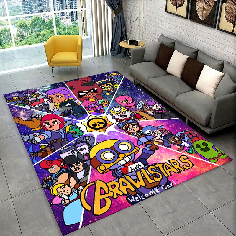 Cartoon B-Brawl Game Antislip  - Kids Outdoor Flooring recensie en prijs