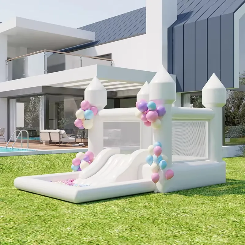 20264m Witte, hoogwaardige opb - Kids Outdoor Inflatable Water Slide recensie en prijs